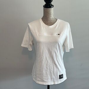 Gymshark CTY shirt white size medium zipper.  Great condition